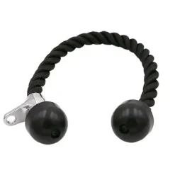 Agarre Cuerda Triceps Negro