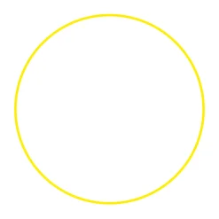 Aro Gimnasia Rítmica Carola Gala 75cm Junior