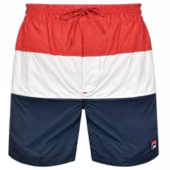 Bañador Fila Vercha Azul Marino/Blanco/Rojo