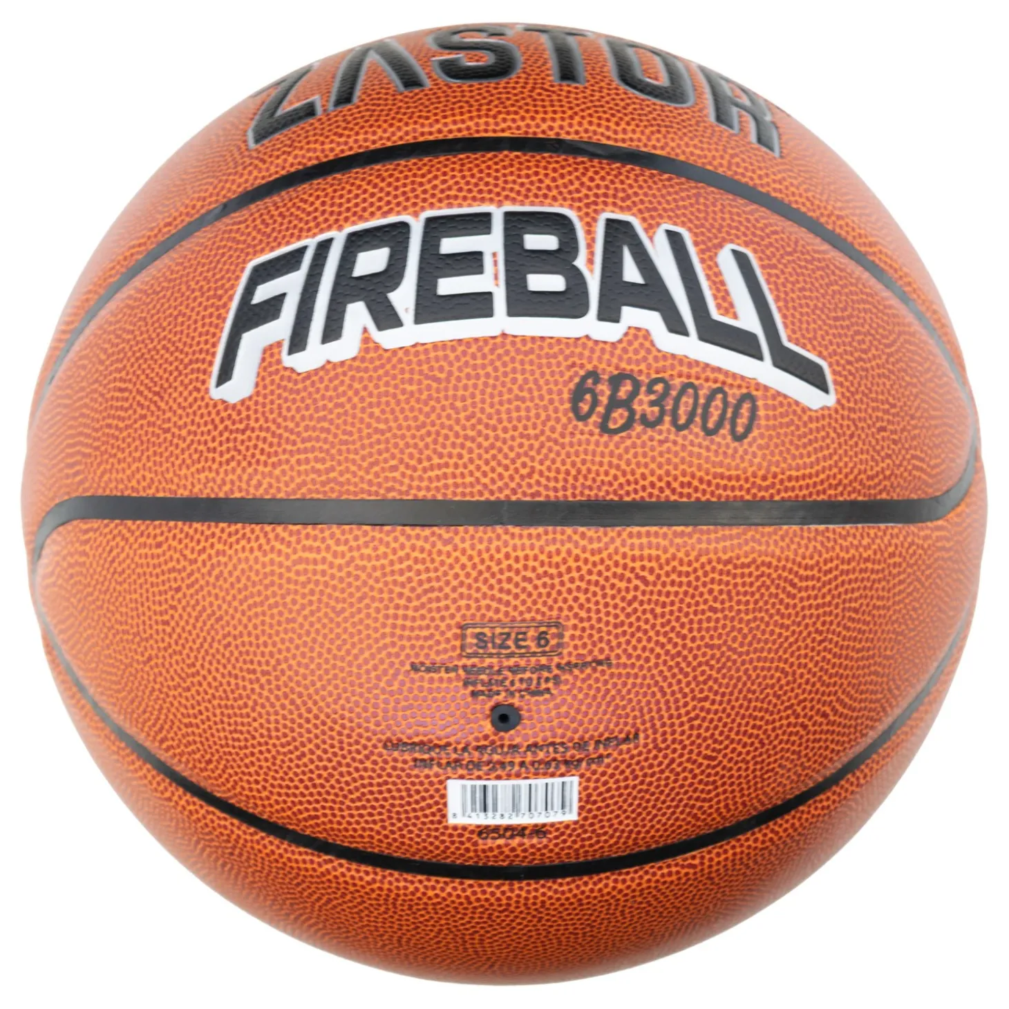 Balón Baloncesto Zastor Fireball 6B3000 T-6