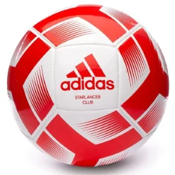 Balón Fútbol Adidas Starlancer Club Rojo-Blanco T-4