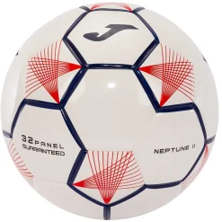Balón Fútbol Joma Neptune II Blanco/Rojo T-5