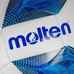 Balón Fútbol Molten F3A1000 Blanco/Azul T-3