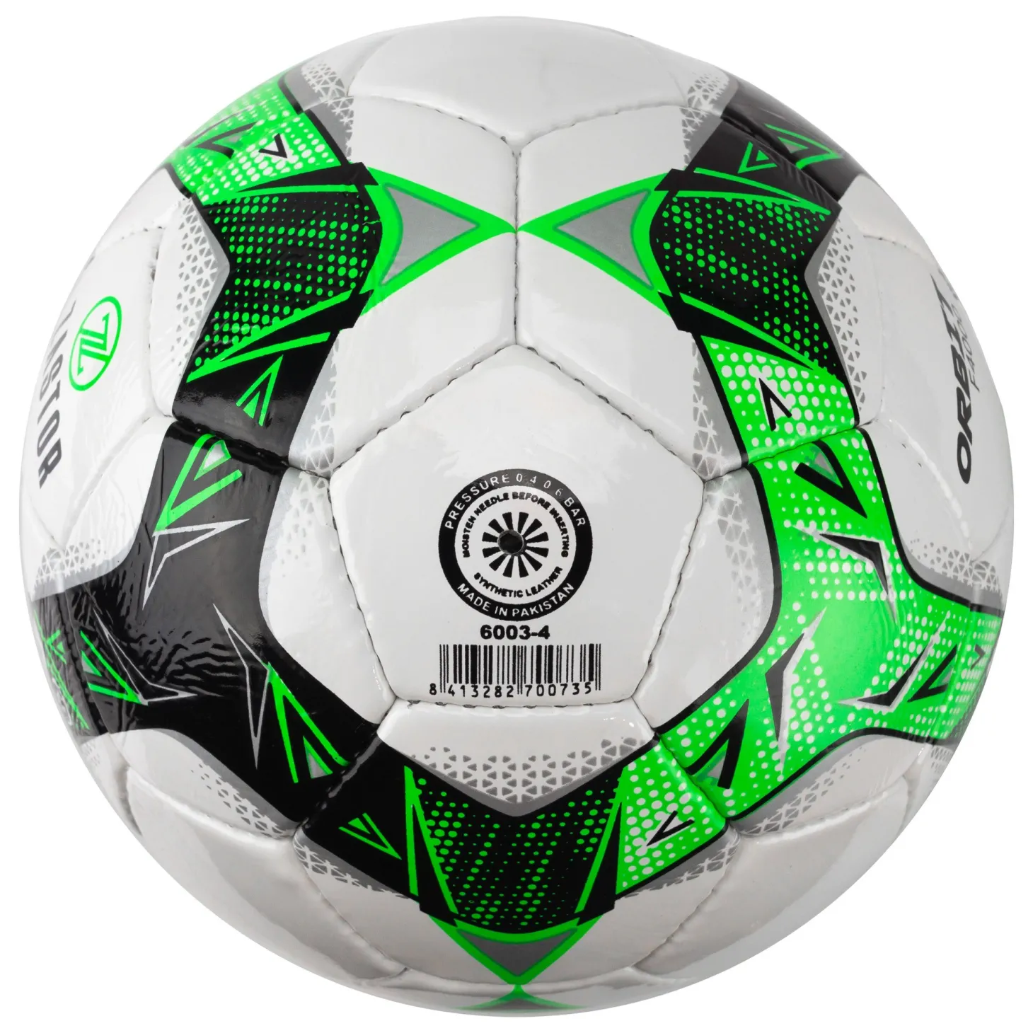 Balón Fútbol Zastor Orbit 4F4000 Green T-4