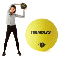 Balón Medicinal 3 Kg Amarillo