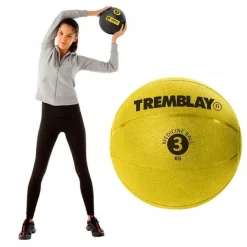 Balón Medicinal 3 Kg Amarillo