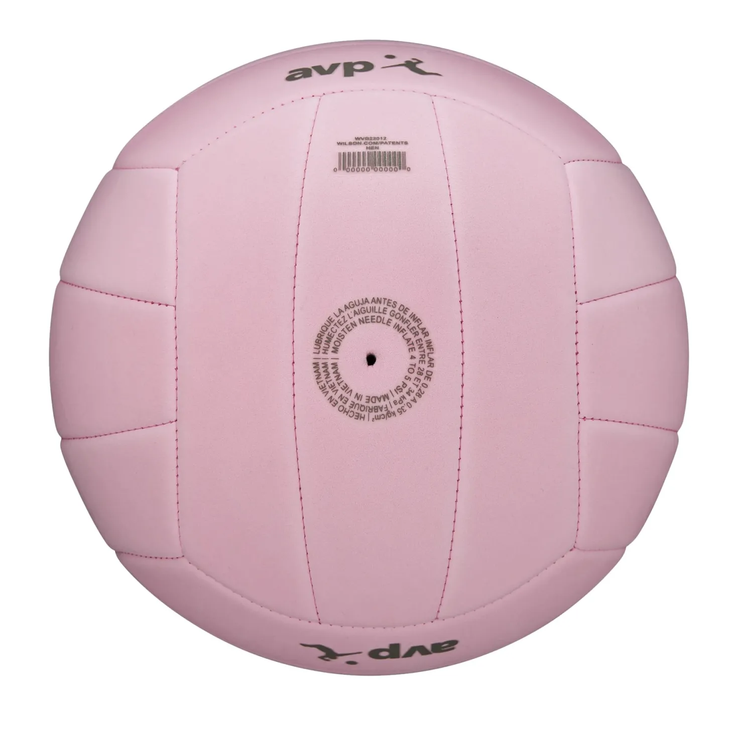 Balón Vóley Playa Wilson AVP Soft Play Rosa T-5