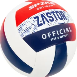 Balón Voleibol Zastor Spike 5V1500 Rojo/Azul T-5