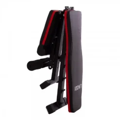 Banco Multifunción Regulable Negro/Rojo