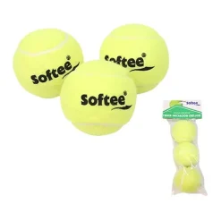 Bolsa 3 Pelotas Tenis Softee Iniciación Deluxe