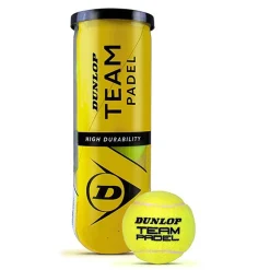 Bote 3 Pelotas Pádel Dunlop Team