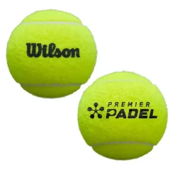 Bote 3 Pelotas Pádel Wilson Premier
