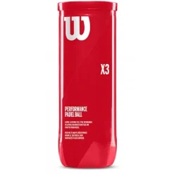 Bote 3 Pelotas Pádel Wilson X3 Ball Can