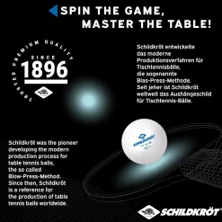 Caja 120 Pelotas Ping Pong Schildkröt TT-Club