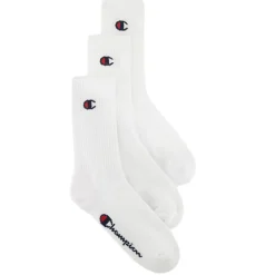 Calcetines Champion 3P Crew Blanco
