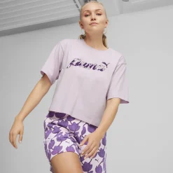 Camiseta Puma Blossom Short Lila