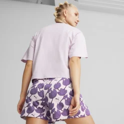 Camiseta Puma Blossom Short Lila