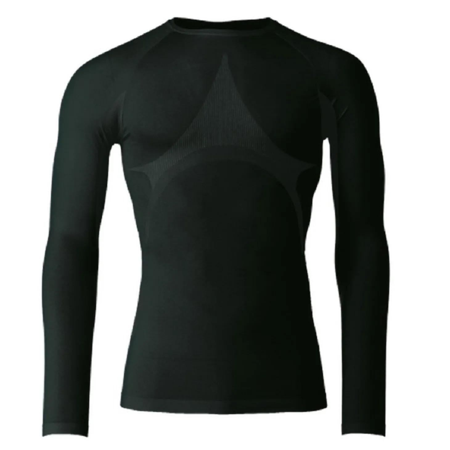 Camiseta Térmica M/L Luanvi Sahara II Negra