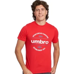 Camiseta Umbro FW Circular Roja