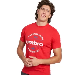 Camiseta Umbro FW Circular Roja