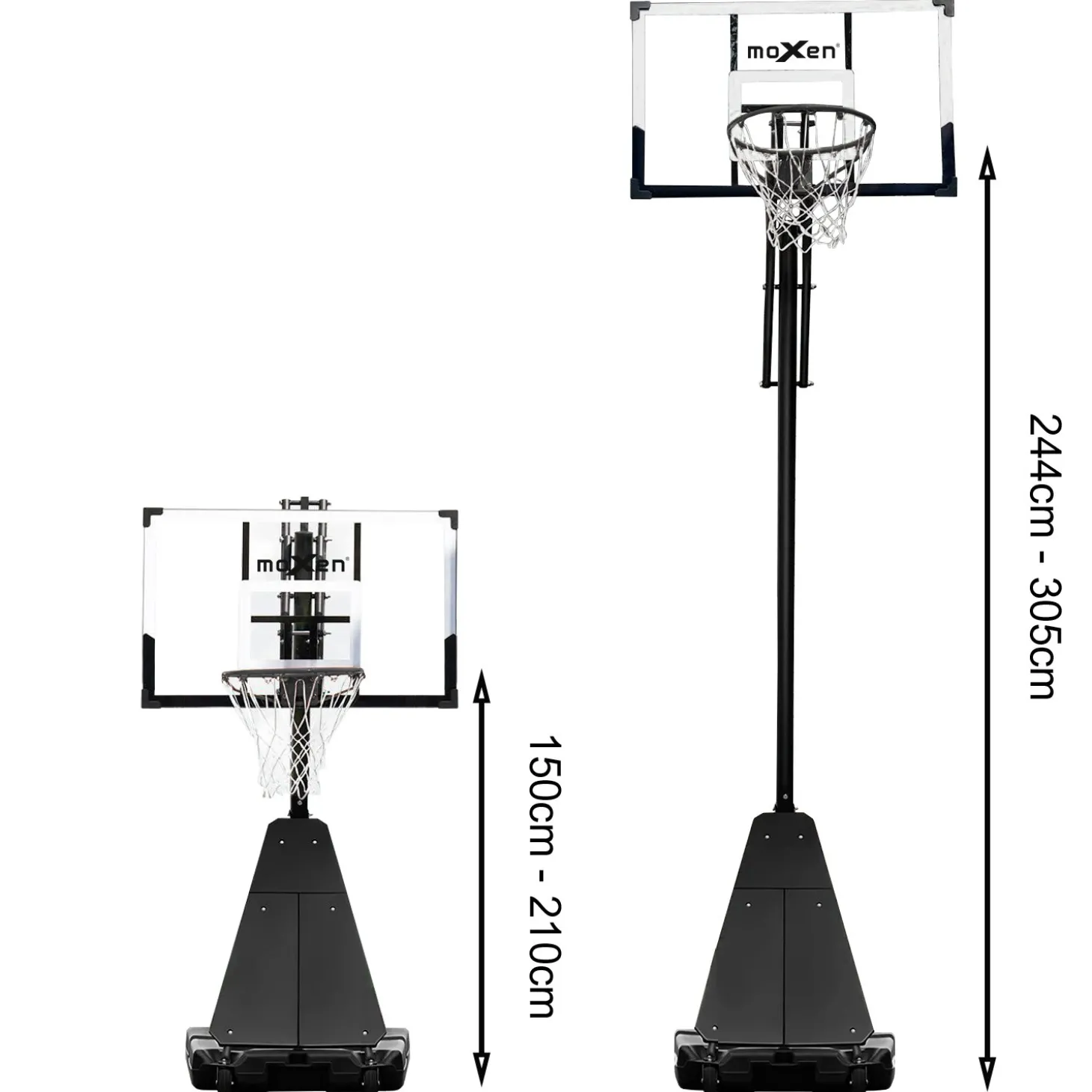 Canasta Baloncesto Trasladable Moxen Duncan