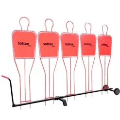 Carro Porta Jugadores Barrera 5 Siluetas