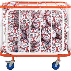 Carro Portabalones Acero Zastor Bosca Naranja/Blanco