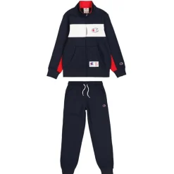 Chándal Champion Kidfit Azul Marino/Blanco/Rojo
