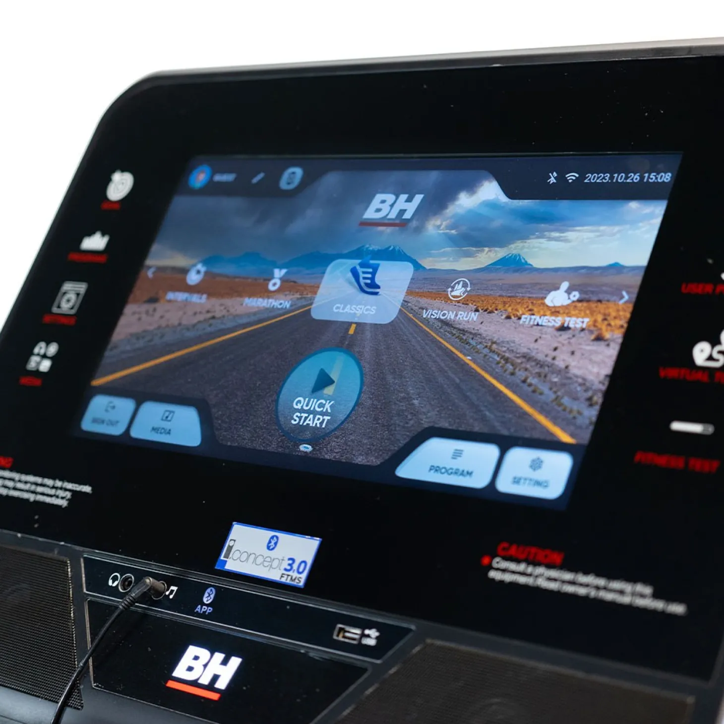 Cinta Andar/Correr BH RS1200 Multimedia