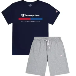 Conjunto Infantil Champion Legacy Marino/Gris