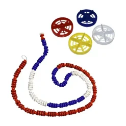 Corchera Natación Helicoides Cable Y Mosquetón