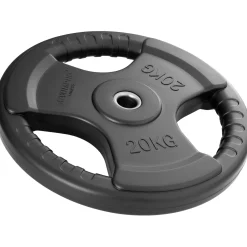 Disco Caucho Maximpro Masos C/Agarre 20kg