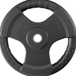 Disco Caucho Maximpro Masos C/Agarre 20kg