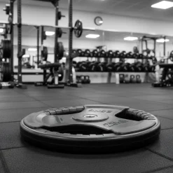 Disco Caucho Maximpro Masos C/Agarre 25kg