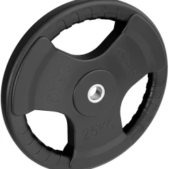 Disco Caucho Maximpro Masos C/Agarre 25kg