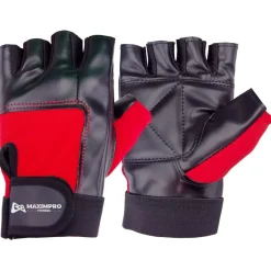 Guantes Fitness Maximpro Cota Rojo/Negro