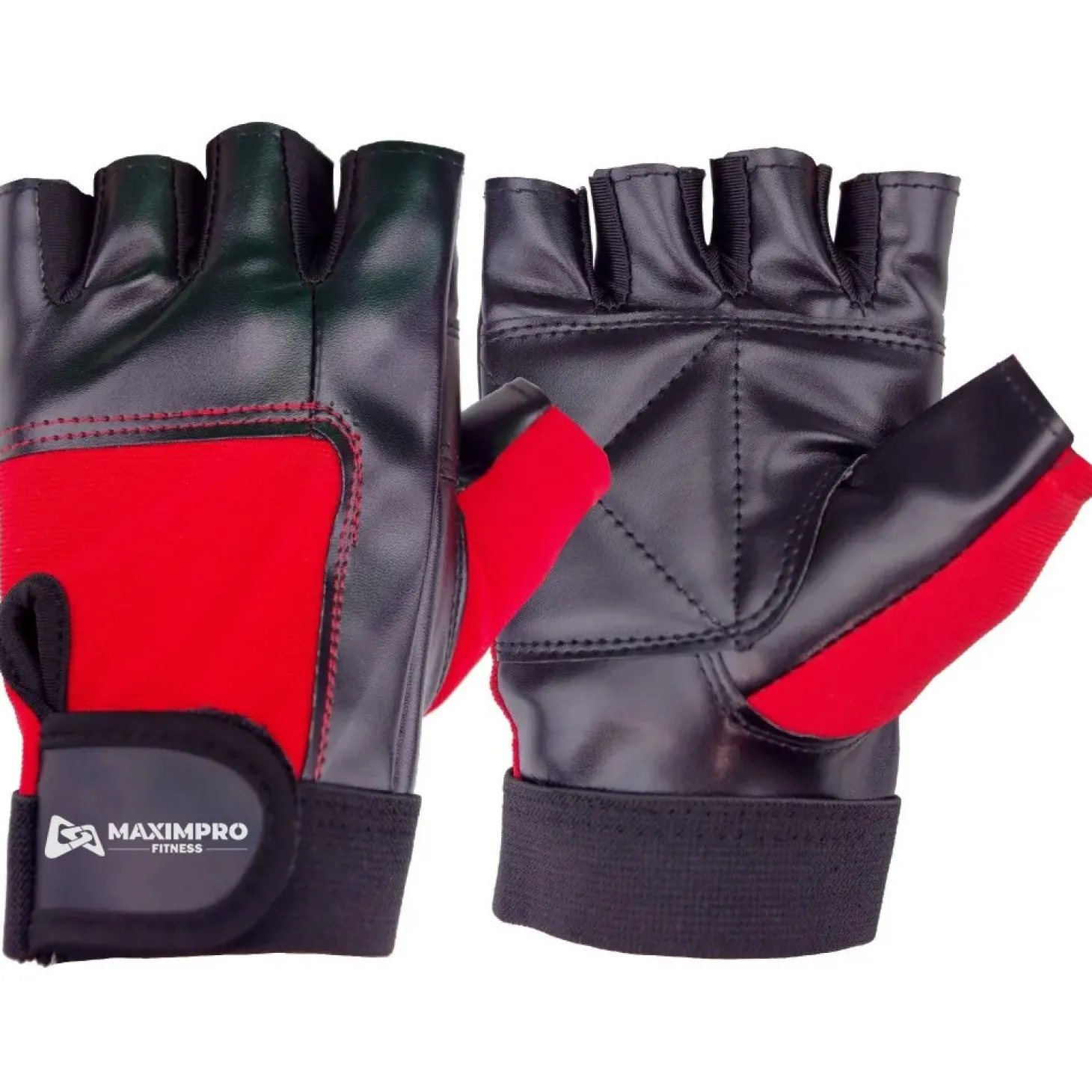 Guantes Fitness Maximpro Cota Rojo/Negro
