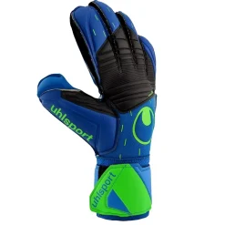 Guantes Portero Uhlsport Aquasoft Azul/Negro