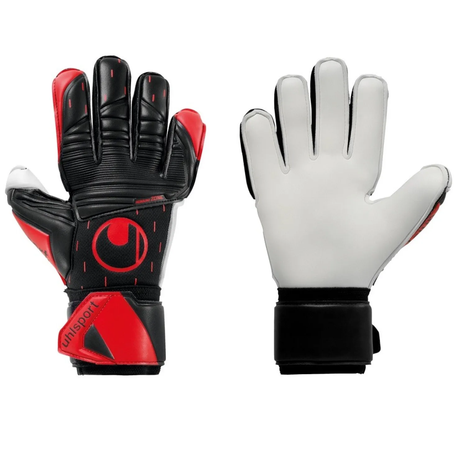 Guantes Portero Uhlsport Classic Absolutgrip Negro/Rojo/Blanco