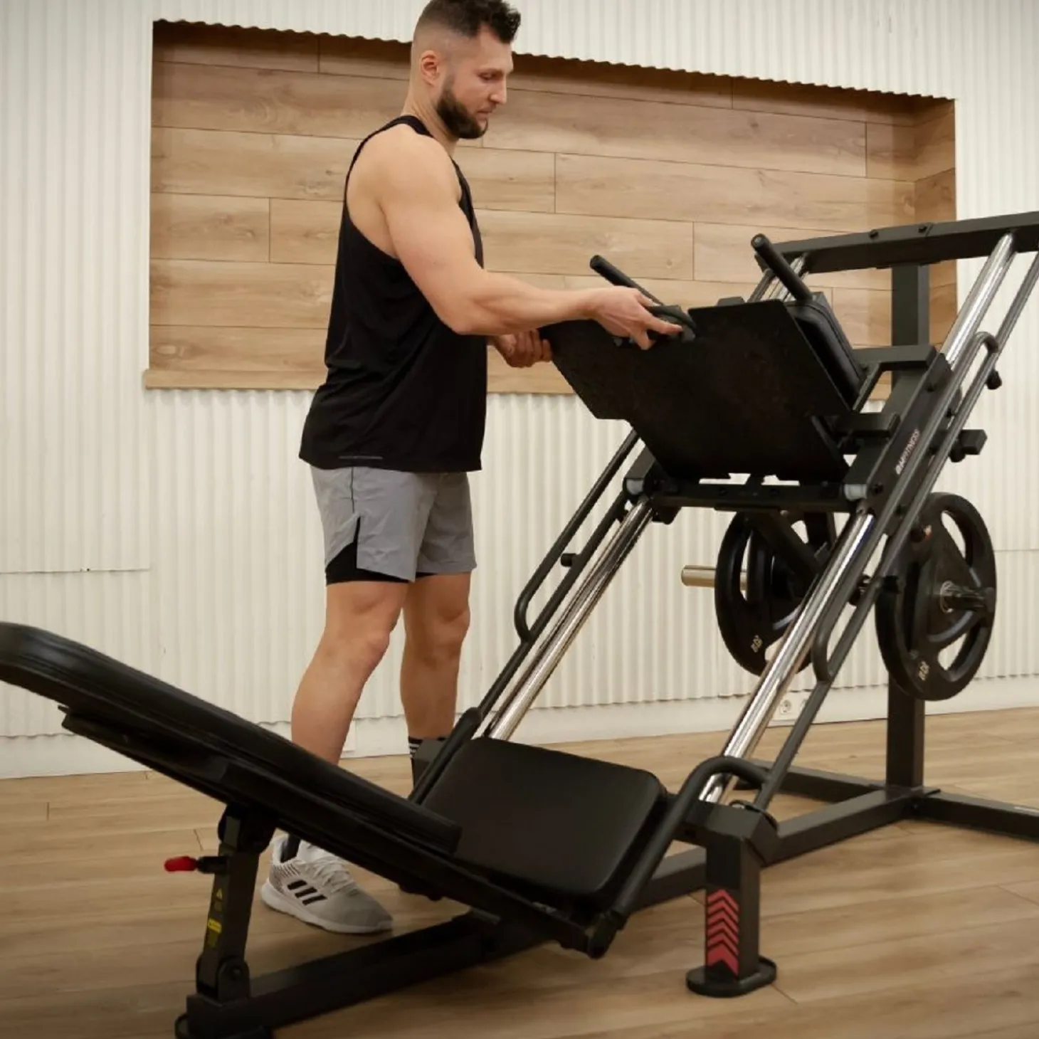 Hack Squat BH Leg Press 45º