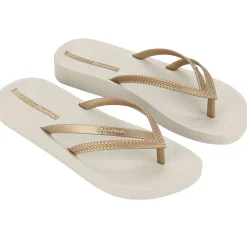 Ipanema Bossa Soft V Fem Beige/Dorado