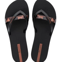 Ipanema Kirei Chic Fem Negro/Marrón