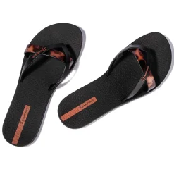 Ipanema Kirei Chic Fem Negro/Marrón