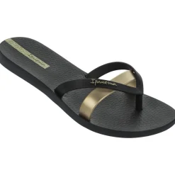 Ipanema Kirei Fem Negro/Dorado