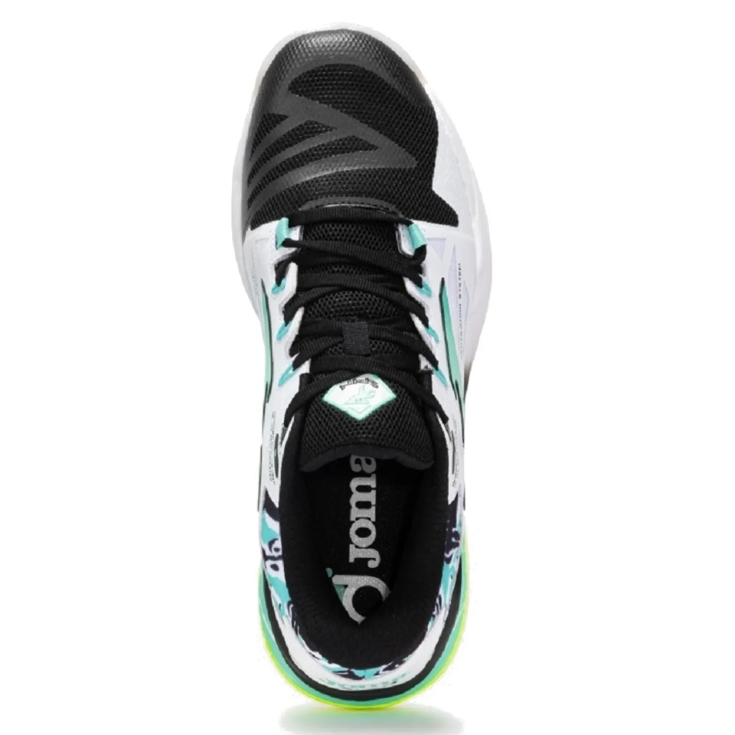 Joma Spin Men Blanco/Negro/Turquesa