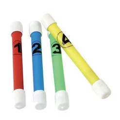 Juego 4 Bastones Numerados Lastrados