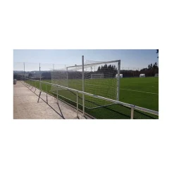 Juego 4 Postes Metálicos Para Sujeción Red