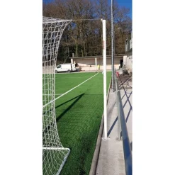 Juego 4 Postes Metálicos Para Sujeción Red