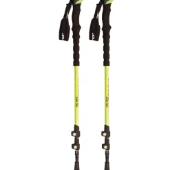 Juego Bastones Trekking Joluvi Klamp Pro 3 Verde Flúor