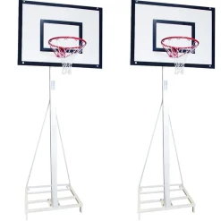 Juego Canastas Minibasket Trasladables DeLuxe